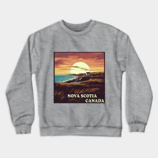 Nova Scotia Canada Crewneck Sweatshirt